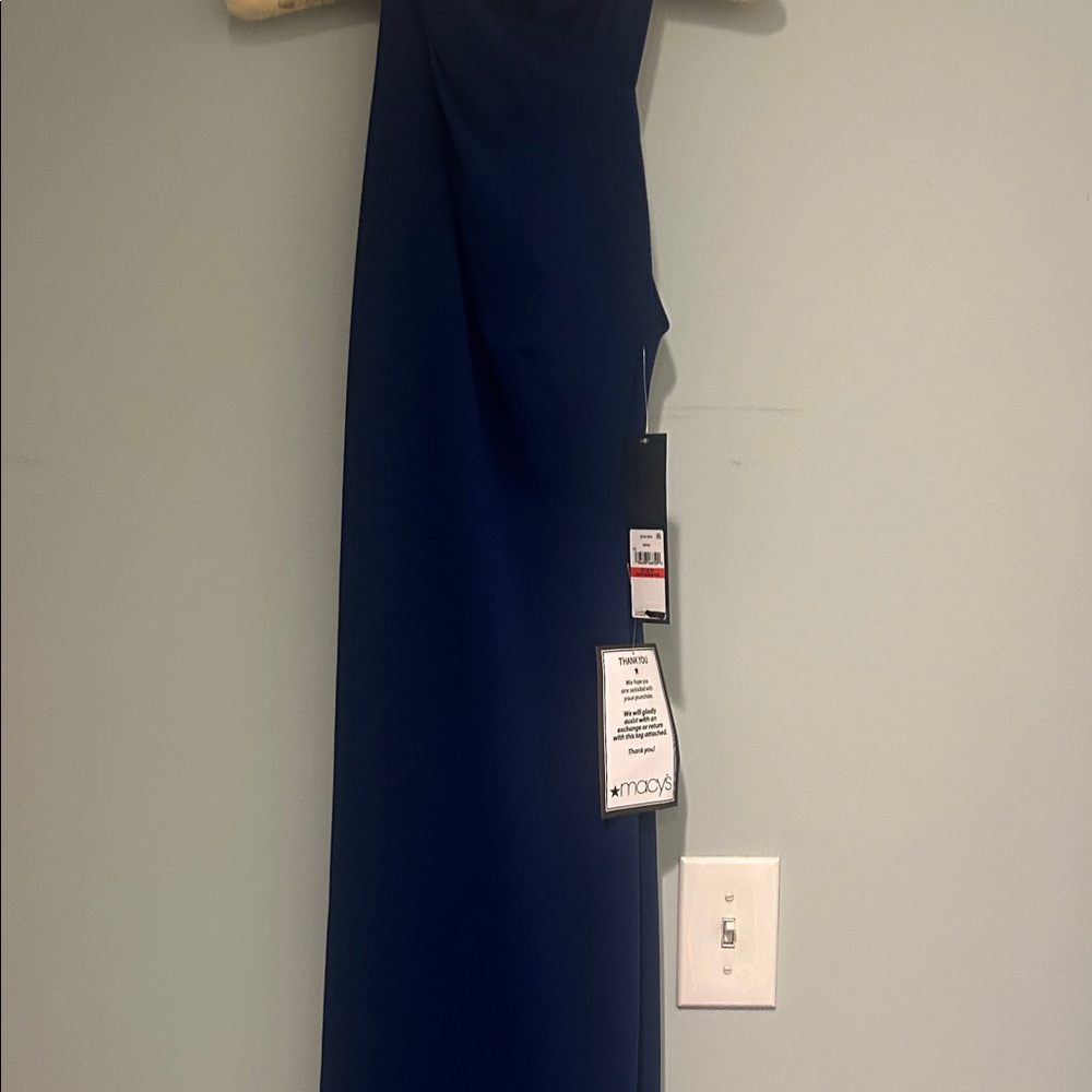 RACHEL Rachel Roy Navy One-Shoulder Dress